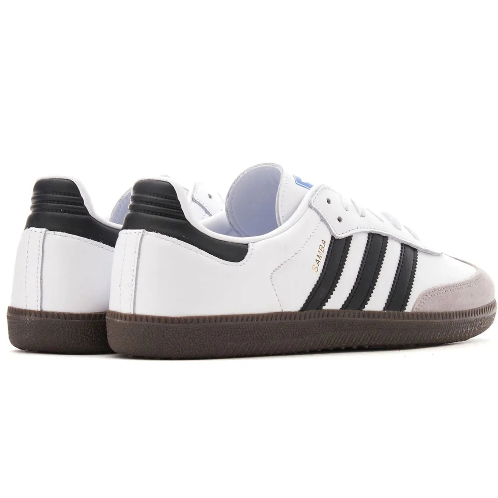'White Black Gum' adidas Samba OG 0616